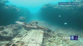 Hawaii resident finds apparent WWII wreckage off North Shore