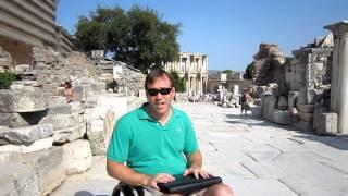 Wheelchair Access at Ephesus Turkey