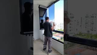 cam korkuluk ve gold cam balkon montaji