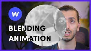Blend Effect on scroll: Webflow Tutorial