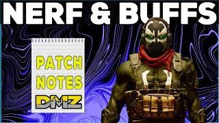 DMZ HUGE UPDATE SEASON 6 Patch Notes - Buy Station, Weapon Buffs and Nerfs, Bug Fixes MW2, Warzone