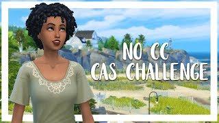 NO CC CAS CHALLENGE | The Sims 4: Create a Sim