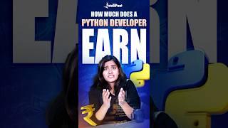 How Much Does a Python Developer Earn? | Python Developer Salary | Intellipaat #Shorts #Python