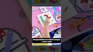 2. Montessori Shape & Structure - Gerakan fleksibel menjadi salah satu faktor mempercepat IQ anak