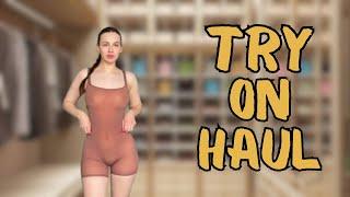 [4K] NEW TRANSPARENT CLOTHES | TRY ON HAUL with Sara