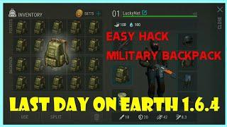 Last Day On Earth 1.6.4 Hack Military Backpack | Gameguardian