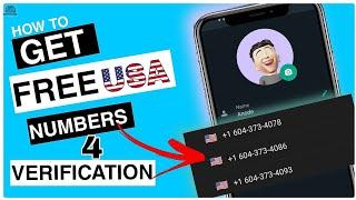 How to Get Free USA Phone Number for WhatsApp Verification 2023 (NEW) | Free USA Phone Number