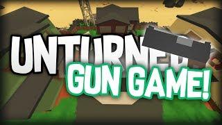 Unturned Gun Game On Nuketown! No Scoping Only Challenge!