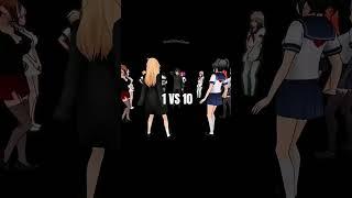 1 VS 10 AYANO RIVALS - #yanderesimulator #anime #yandere #edit #keşfet #dlc #fyp #fypシ #123