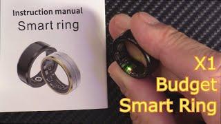 X1 Smart Ring review | budget cheap smart ring | budget friendly smart ring