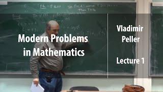 Lecture 1 | Modern Problems in Mathematics | Vladimir Peller | Лекториум