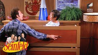 Kramer's Bizarre Sleeping Arrangement | Seinfeld