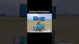 Antenna is very important! Hawkeye fpv monitors! #drone #hawkeyefirefly #fpvdrone #fpv #fixedwings
