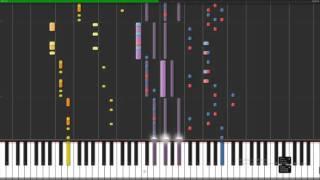 Nokia Ringtone - Swimming (on synthesia)