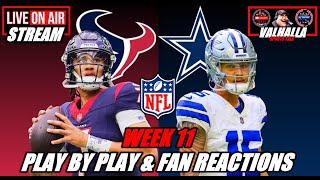 Houston Texans VS Dallas Cowboys  Week 11 Live Stream