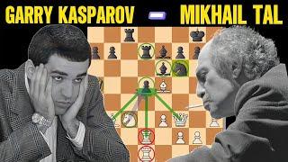 Game or Poetry ? | Garry Kasparov vs. Mikhail Tal, 1989 | Skelleftea World Cup, Round : 7