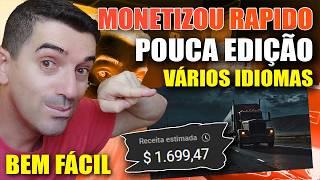 Como criar o Canal Dark + Original & simples que monetiza rápido em qualquer idioma