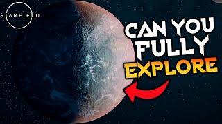 Can You Explore Planets Fully In Starfield? (How Big Are Starfield Planets)