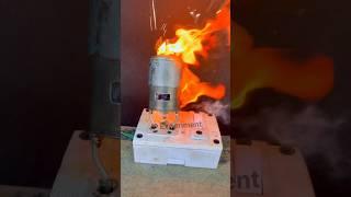 775 DC motor vs electricity #experiment #shorts