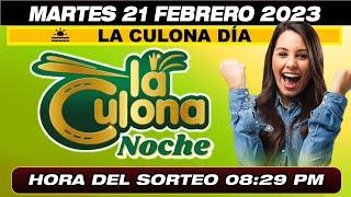 CULONA NOCHE EN VIVO. Resultado último sorteo Chance CULONA NOCHE para hoy 21 DE FEBRERO  2023