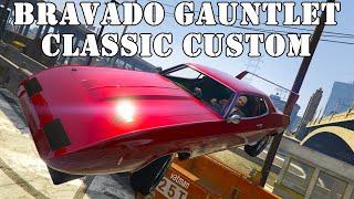 Bravado Gauntlet Classic Custom. Обзор нового маслкара в GTA Online