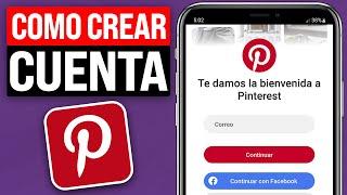 Cómo CREAR una CUENTA de PINTEREST (2025) Paso a Paso