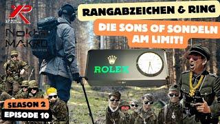 VERGESSEN IM WALD! – Ring, Uhr - RANGABZEICHEN XP DEUS und Nokta Legend