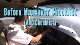 Before Maneuver Checklist (ABC Checklist) | Epic Flight Academy