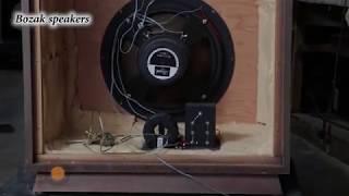 Bozak Speaker, sound test