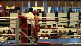 D. Zaharovs vs A. Linda (46 kg). 13 th V. Karpačiauskas international boxing tournament