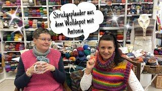 Zu meinem #15 Podcast bin ich heute mit Antonia in ihrem wunderschönen “Wolldepot”mit viel Glitzer 