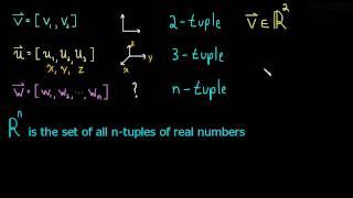 1.1 Definition of R^n