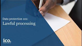 Data protection 101: lawful processing