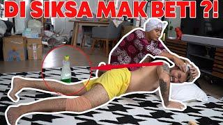 ROY KENA PRANK MAK BETI, DIGUYUR SATU BADAN PAKE SABUN CUCI PIRING!!