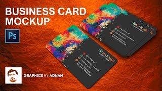 How to Create a Business Card Mockup in Photoshop