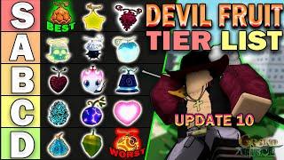 [GPO] NEW and COMPLETE Update 10 Devil Fruit TIER LIST