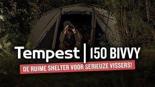 Tempest 150 Bivvy Aquatexx EV | De ruime shelter voor de serieuze karpervisser! | NL Ondertiteling