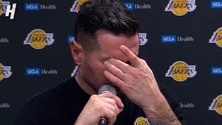 JJ Redick talks the Lakers' defensive Struggles & Loss vs Hawks, Full Postgame Interview