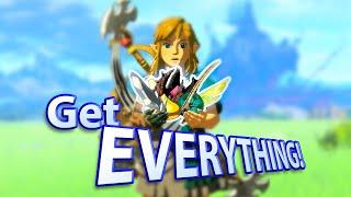 Get EVERYTHING in Zelda Tears of the Kingdom!