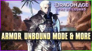 Veilguard NEWS - Armor Sets, Weapons, Nightmare, Difficulty, Unbound, Transmog & More  | Dragon Age