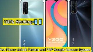 VIVO Y20 v2065 Y20g, Y20i, Y20a, FRP Bypass | Google account | Unlock pattern WithoutPC 100% Working