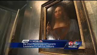 Da Vinci masterpiece found in Louisiana sold for millions in NYC