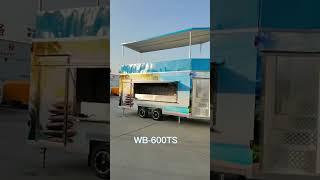 Double decker food trailer #foryou #fyp #shorts