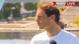 Rafael Nadal's short press conference ahead of the 'A Day at the Drive' in Adelaide