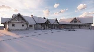 New Energy Works: Fly-through of Syracuse Area Timber Frame