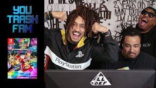 The SquADD Plays Mario Kart 8 | You Trash Fam | All Def Gaming