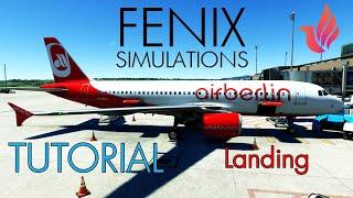 Fenix A320 Tutorial: Komplettflug von Zürich nach Leipzig - Teil 5: Landung und Parken