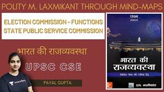 Election commission - Functions  State public service commission | Polity M Laxmikant |UPSC CSE
