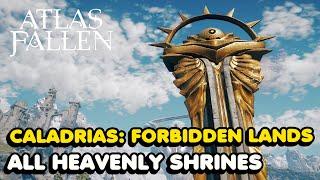 Atlas Fallen - Caladrias: Forbidden Lands All Heavenly Shrine Locations