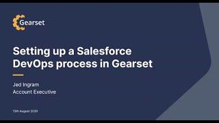 Webinar: How to set up a Salesforce DevOps process in Gearset